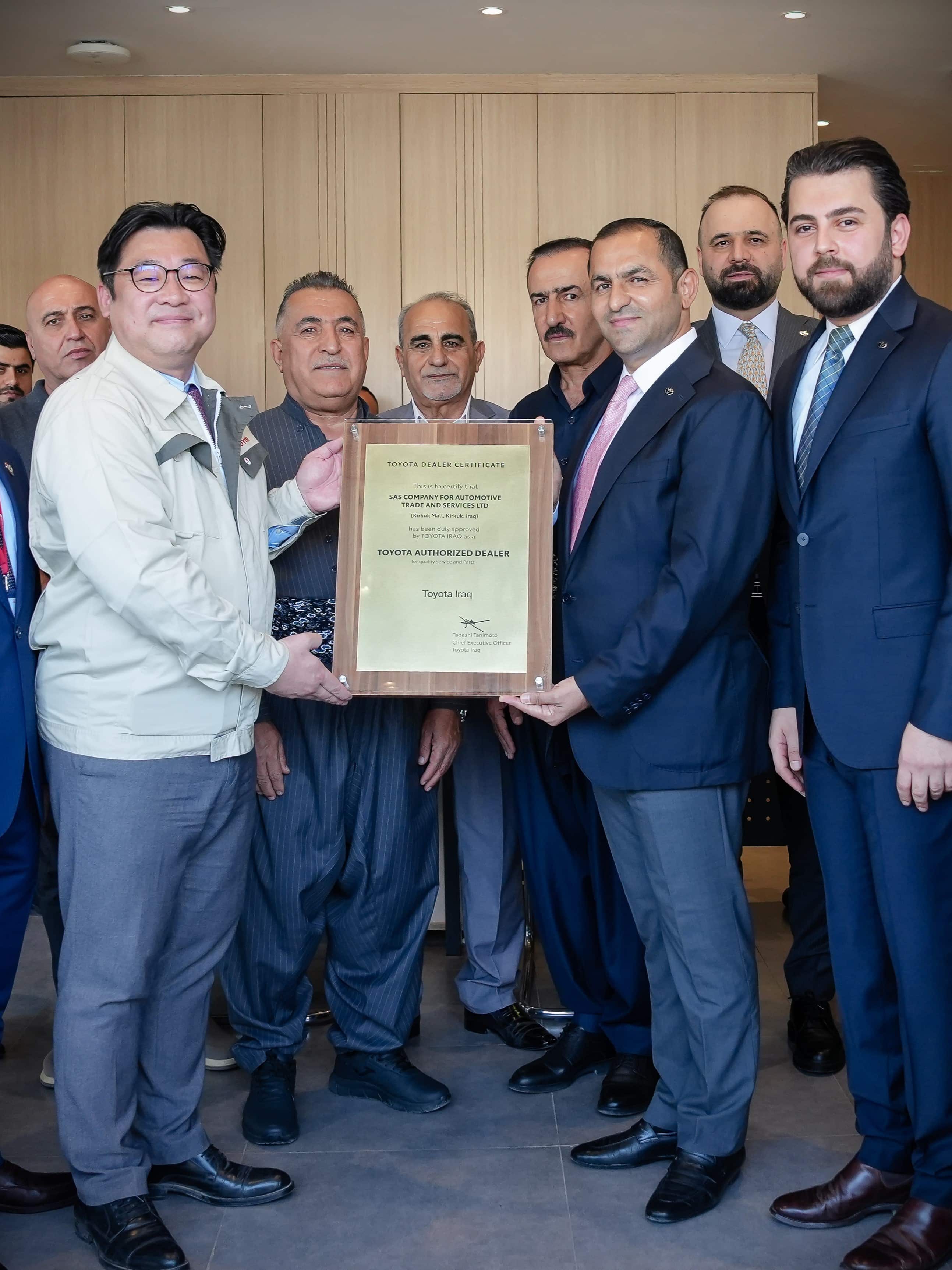 تۆیۆتا عێراق تۆڕی خزمەتگوزارییەکانی فراوان دەکات بە کردنەوەی وێستگەیەکی نوێی خزمەتگوزاری لە کەرکووک