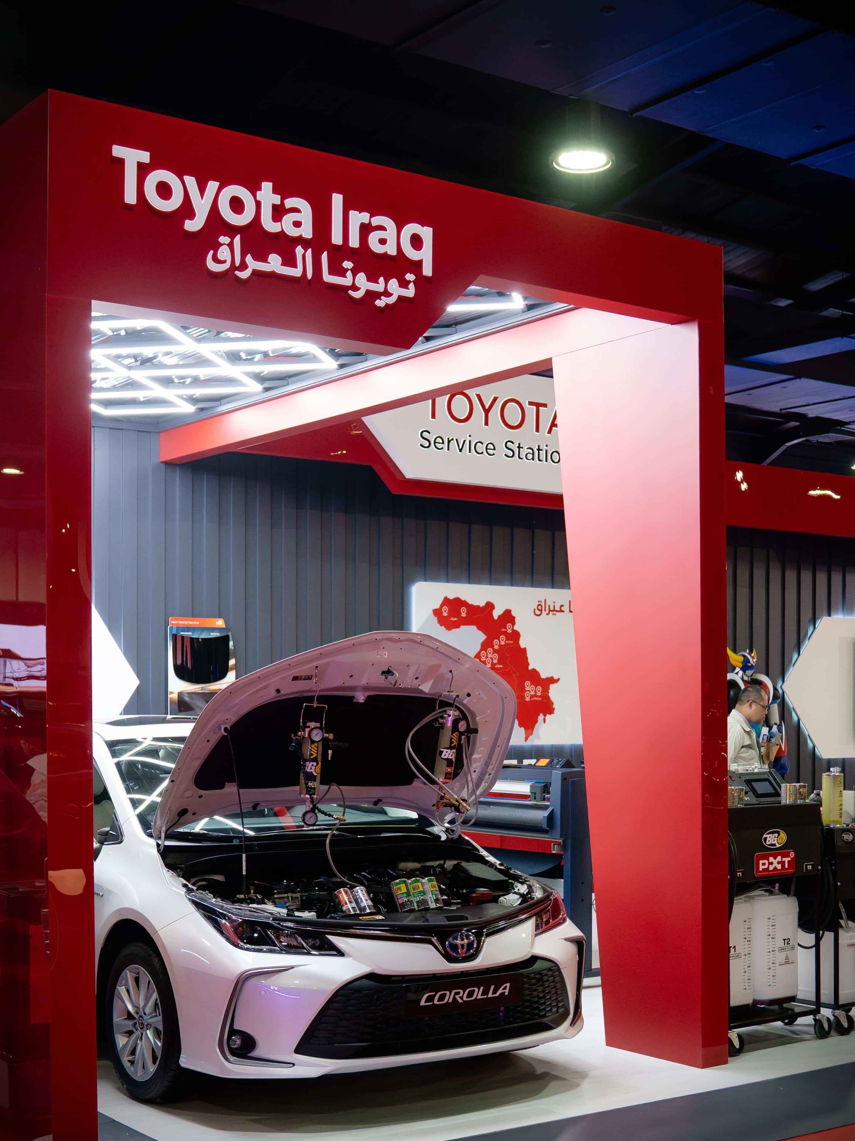 Toyota Iraq Participates in the Erbil Auto Show with a Comprehensive Mobility Vision