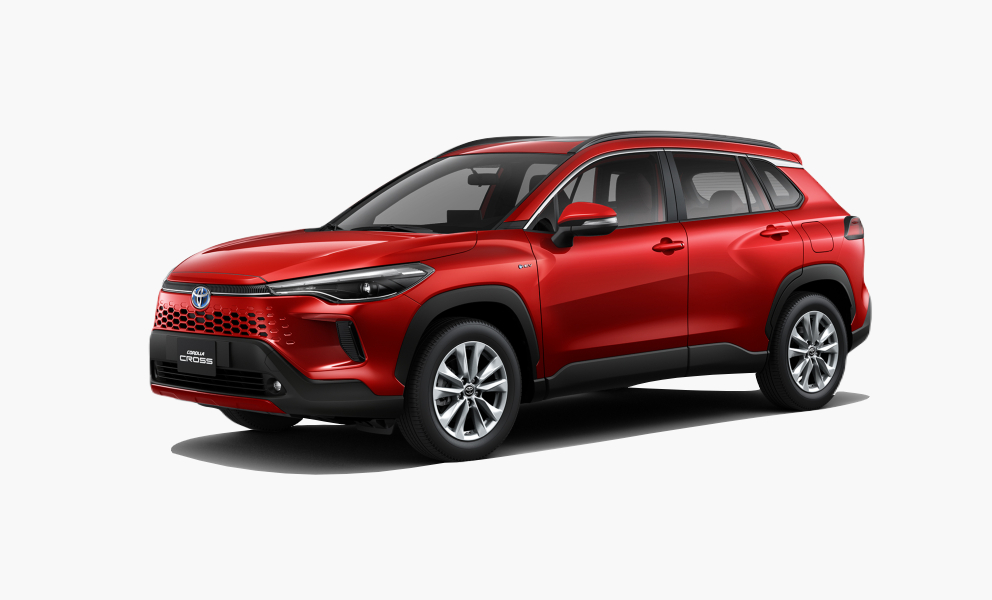 Corolla Cross — Red Mica Metallic