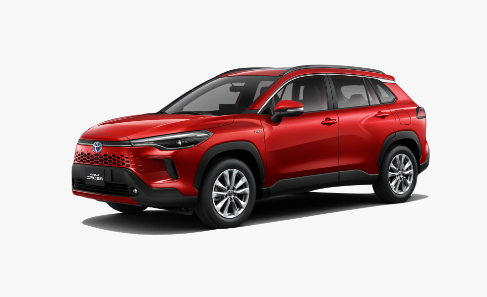 Corolla Cross — Red Mica Metallic