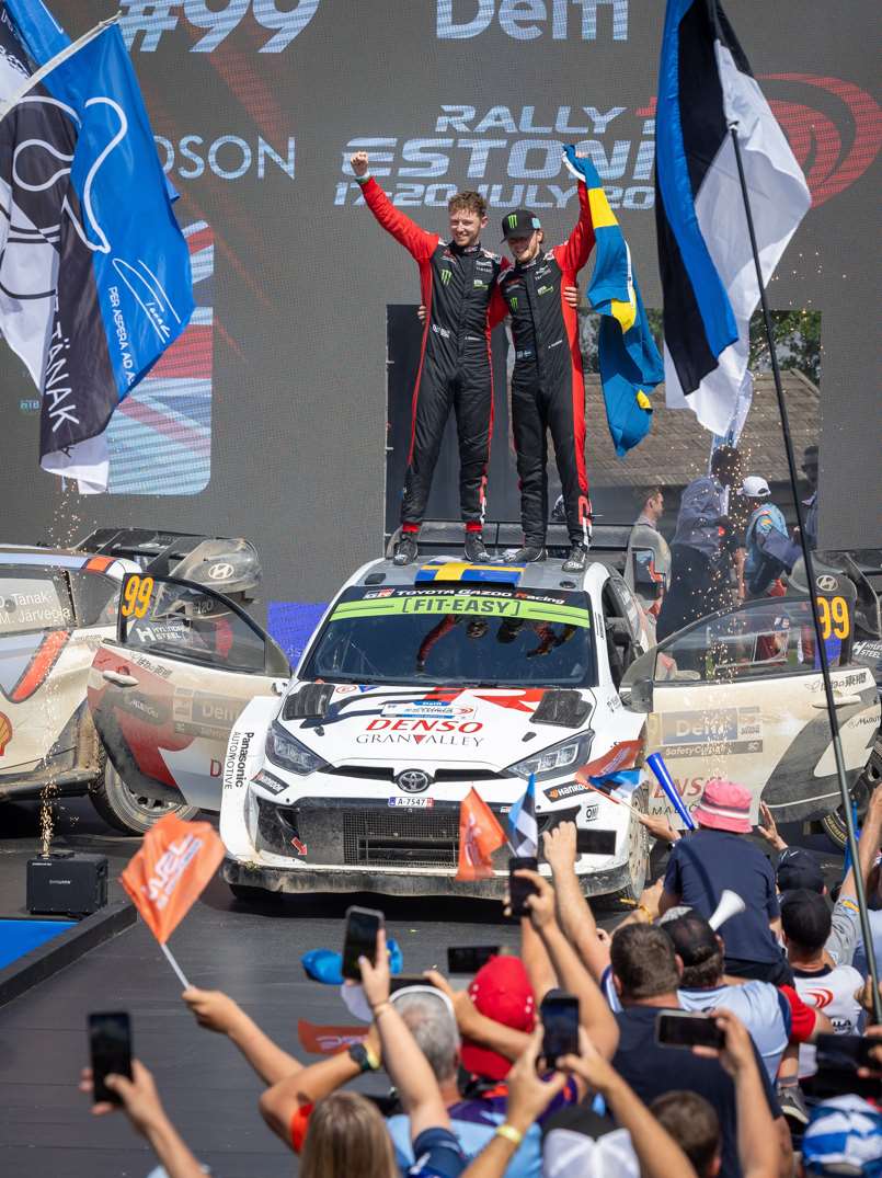 Toyota Gazoo Racing Double-Podium Win at Italia Sardegna