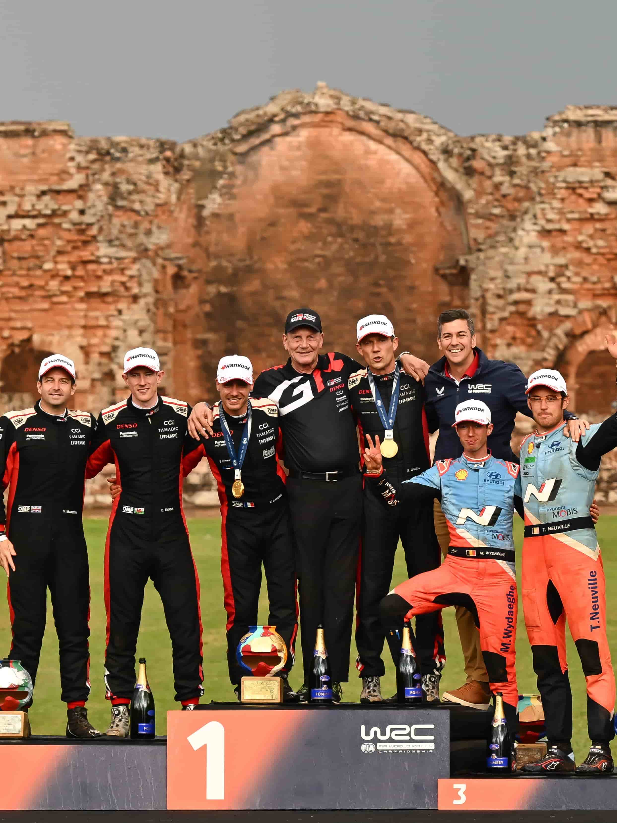 TOYOTA GAZOO Racing Marks 102nd WRC Win with One-Two Finish at Rally ...