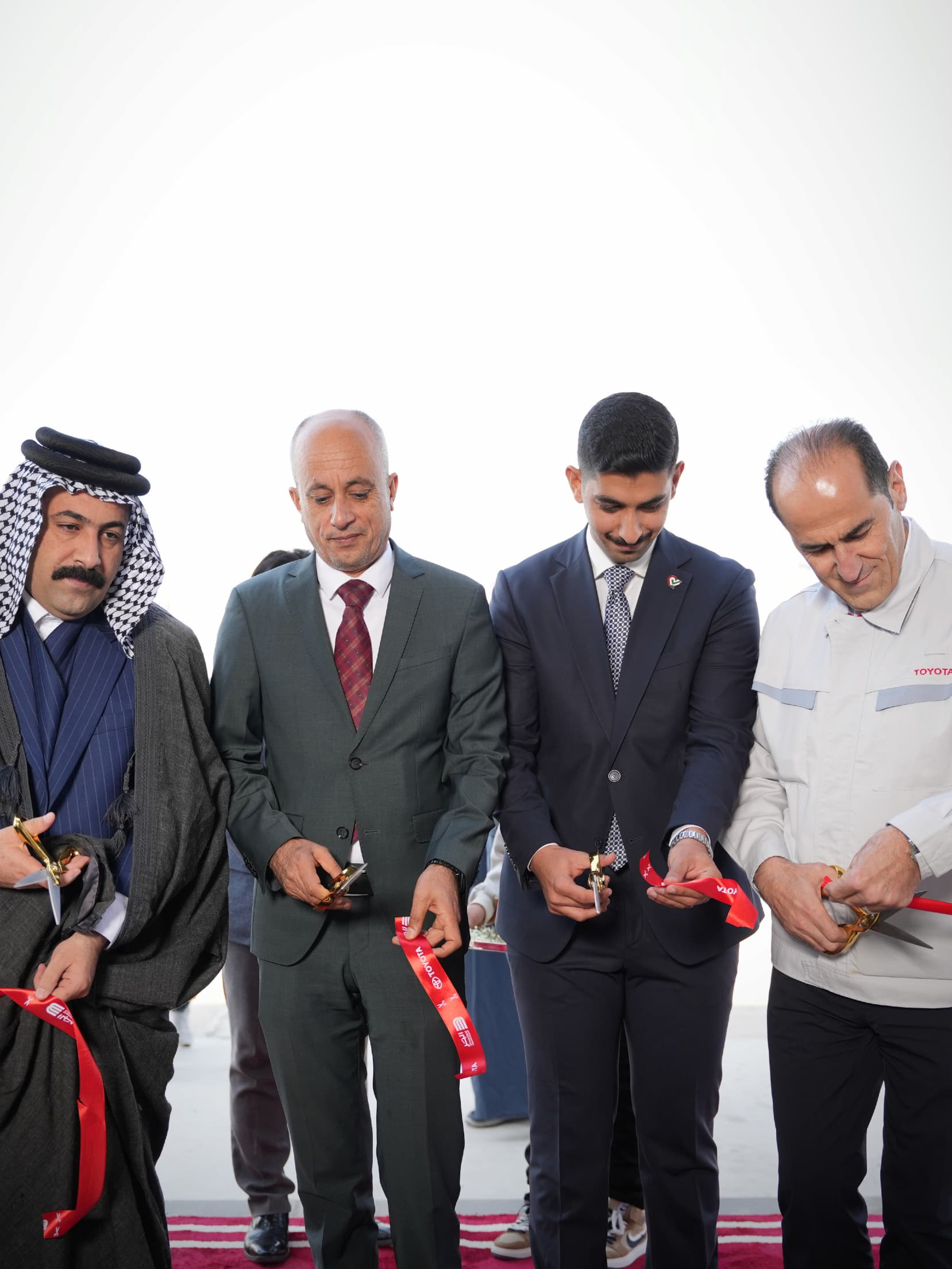 کردنەوەی یەکەمین سەنتەری خزمەتگوزاری ڕێپێدراوی تۆیۆتا لە شاری ئەلنوعمانیە - پارێزگای واست